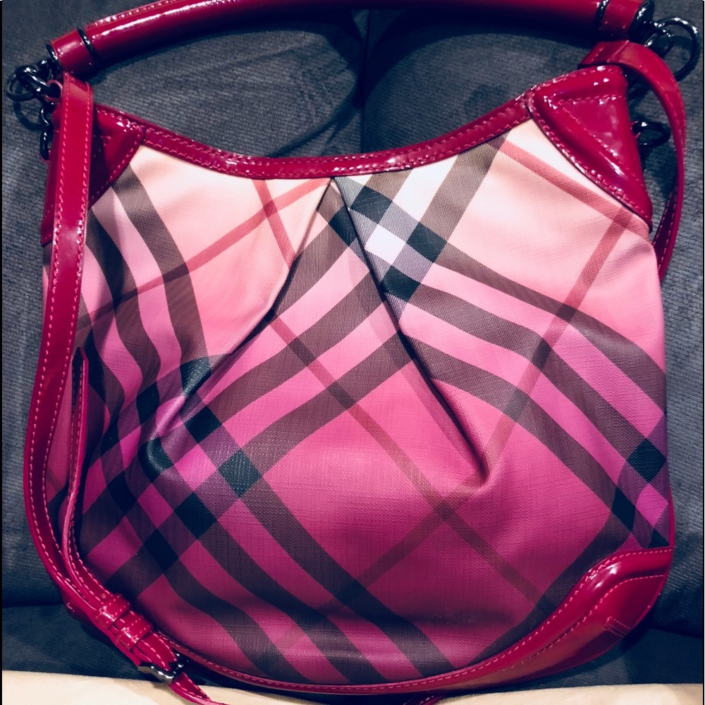 AUTH. BURBERRY RASPBERRY DEGRADE CRAIGWELL